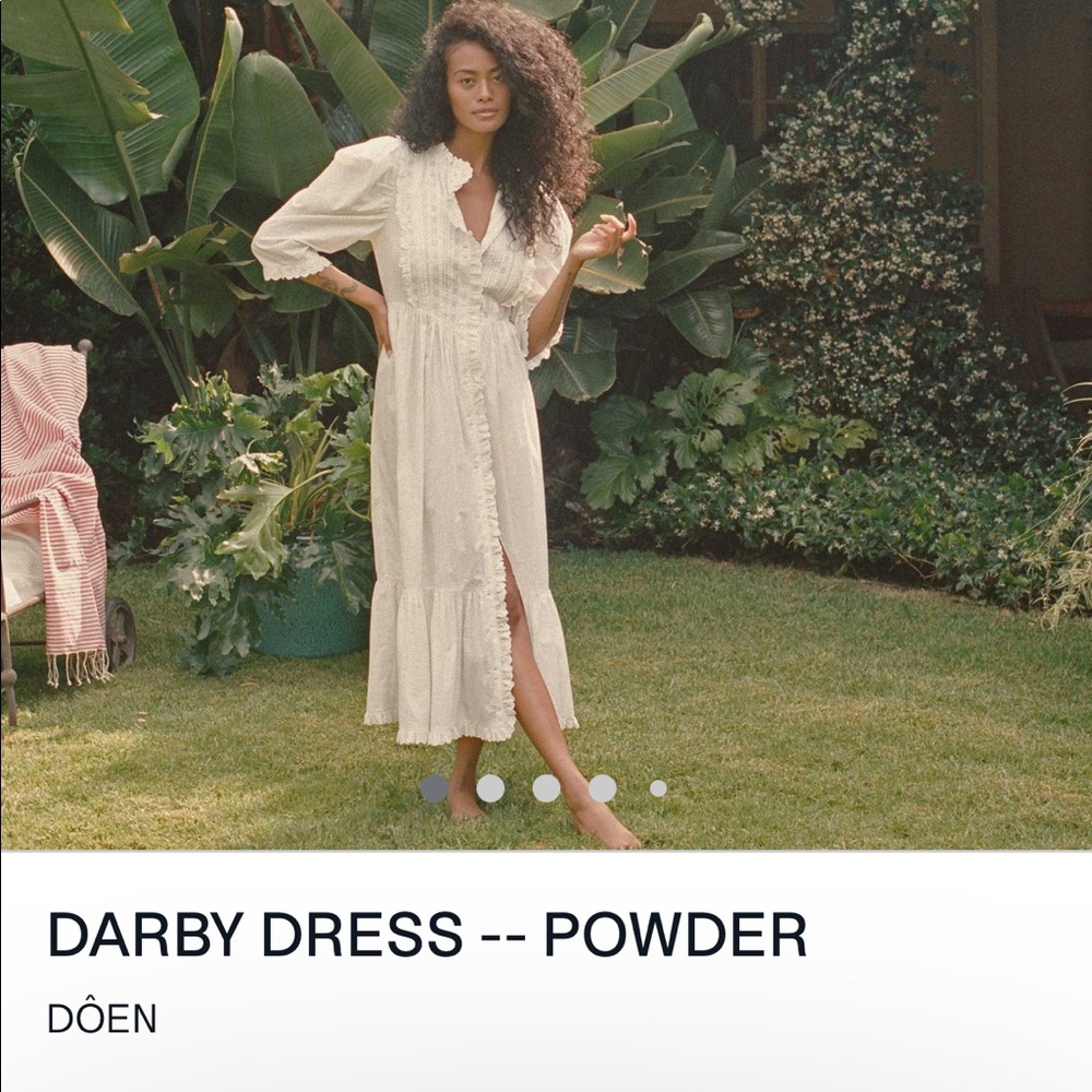 Doen Darby Dress in Powder